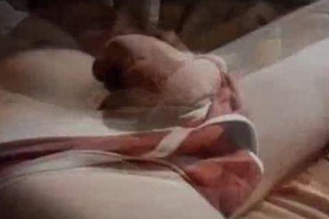 rubbing my rigid jock 3 times cum