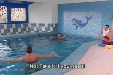Three nasty American mans Having gay Sex Near Tthis man Pool