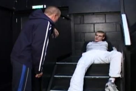 extreme gang sexing On The Stairs