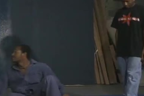 Tired Painters Take A Break And nail On The Floor