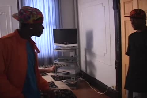 dirty black chaps In pooperhole Bashing Threeway screw