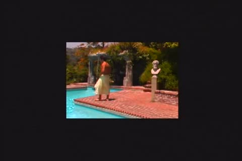 kinky dude Plays With hellomself By The Pool