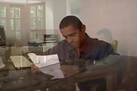 homosexual Boss slamming greetingss Worker In Office