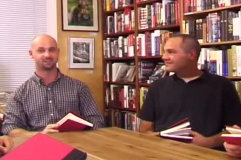 A Bunch Of nasty homosexuals drils In A Library