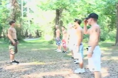 Two Country dudes Wrestle naked Then blow Each Other