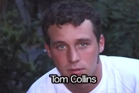 Tom Collins wanks his Hard dick 