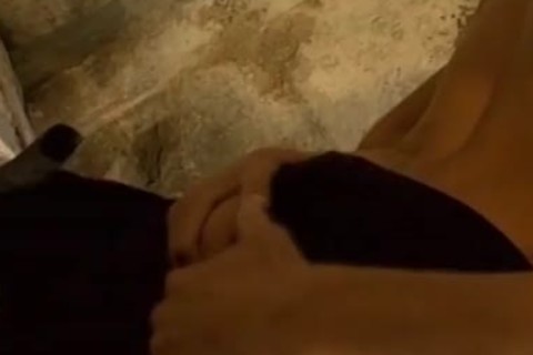 Toned built dudes Sensually Kiss and bone