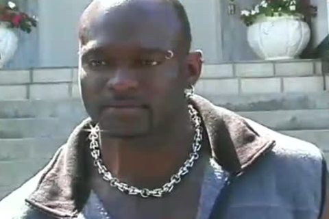 African gay With A thrallmasterinant ramrod