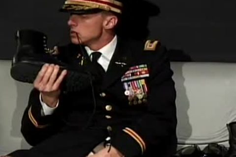 gay Military Officers In action