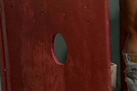 charming Glory hole actions At The throne room