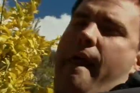 Fernando And Ethan suck dong outdoors