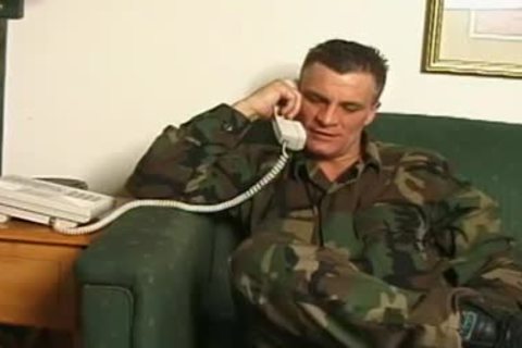 Army fellow Montana loves sucking Austins penis.