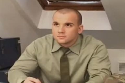 lascivious European Military men In Hard gay arse hammering