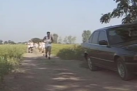 Two handsome guys enjoy Outdoor Sex