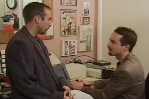 gay mans Take A Break From Work For Sex