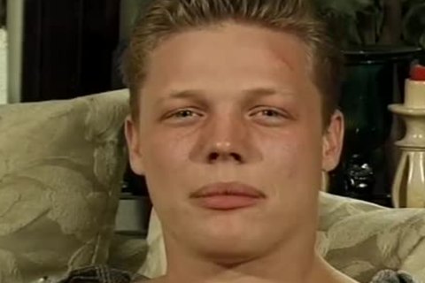 Two guys pokeing Their analhole\n With massive cocks