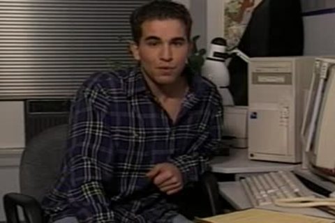 Two young twinks enjoying pokeing On A Ladder