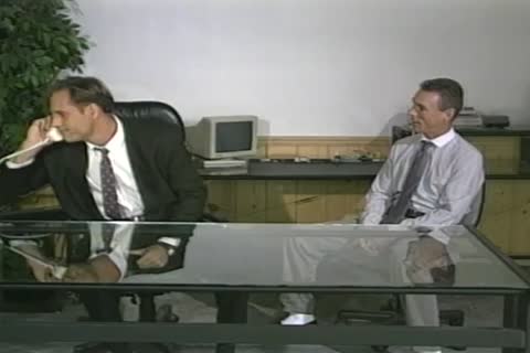 homosexual threesome With wang sucking, ass fucking, And cum Dropin