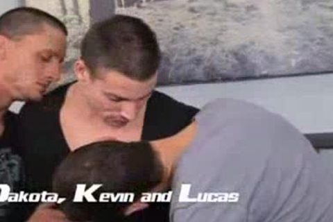 Dakota, Kevin & Lucas Threeway plowing