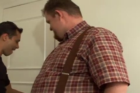Nailing and fat latin couple