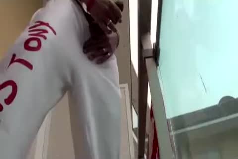 Feels up to wanking