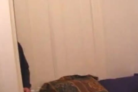 Hard ramming twink wearing military