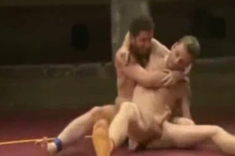 undressed guy On guy Wrestling