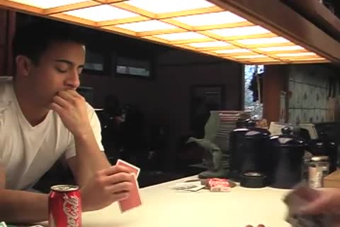 wild homosexual Porn Star Masturbating on daybed FULL