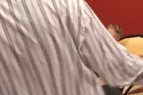 Muscled mans lusty undressedback banging