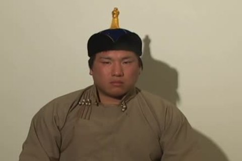 Mongolian gay wrestler