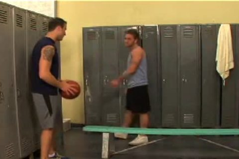 Shower after basketball