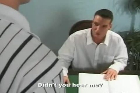 Firm bodied young homosexuals sucking and fucking their anales in the office