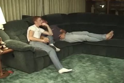 Trevor Michaels enjoys A gay 3some On Tthowdys guy couch