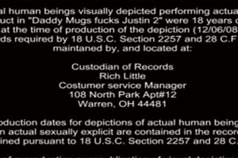 Justin driled My Muggs