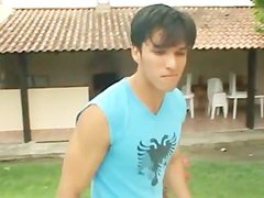 Latinos fellows pretty anal-copulation