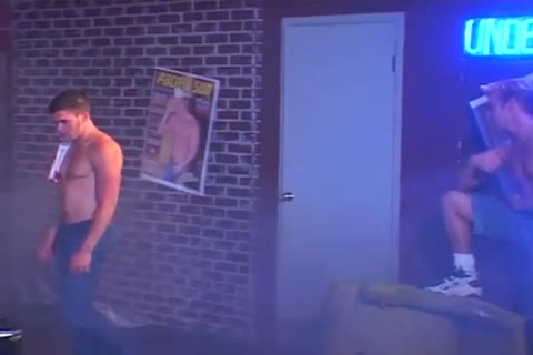 Fiery threesome As nasty Muscled dudes In ...