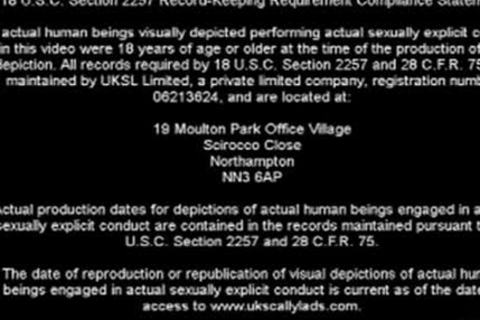 UK Scally guys Kristian & Luckas