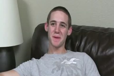 gay Tattoo boy Jerking And booty Fingered