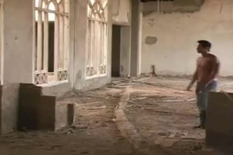 Two hunks having fun