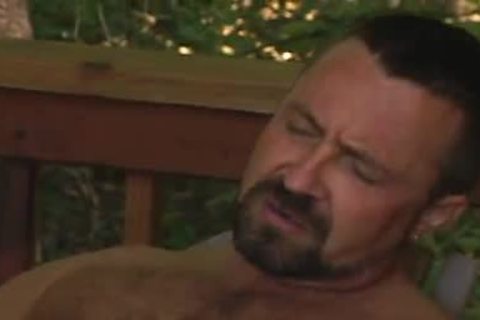 gay Bear couple Making Out In Forest