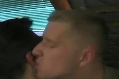 Skinny homosexual Gives bj And acquires Facialized