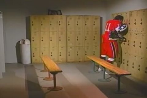 Vintage Hunk Charmers In Uniform driling Some a-hole In Lockerroom