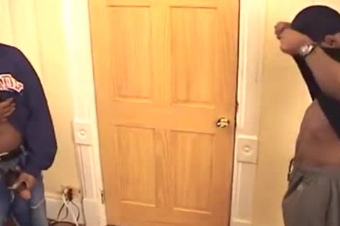 black groupster drilling A young black dude