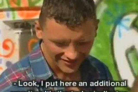 Bikers group plow Each Others pooper