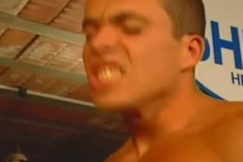 Muscled latin pornstar ass fucking video