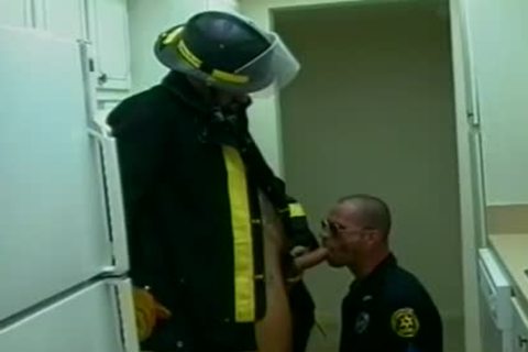 Firefighters On Fire