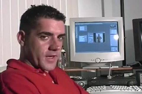 handsome stud Stroking his Piece Of meat