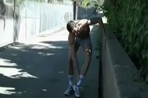 coach bangs a runner