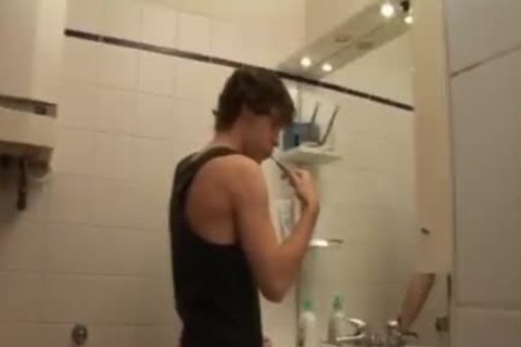 Macho slamer doxy twink threesome