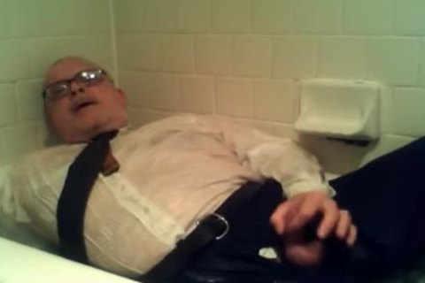 Pants Showdyrt And Tie And Sbitches  And Socks In Tub With spooge